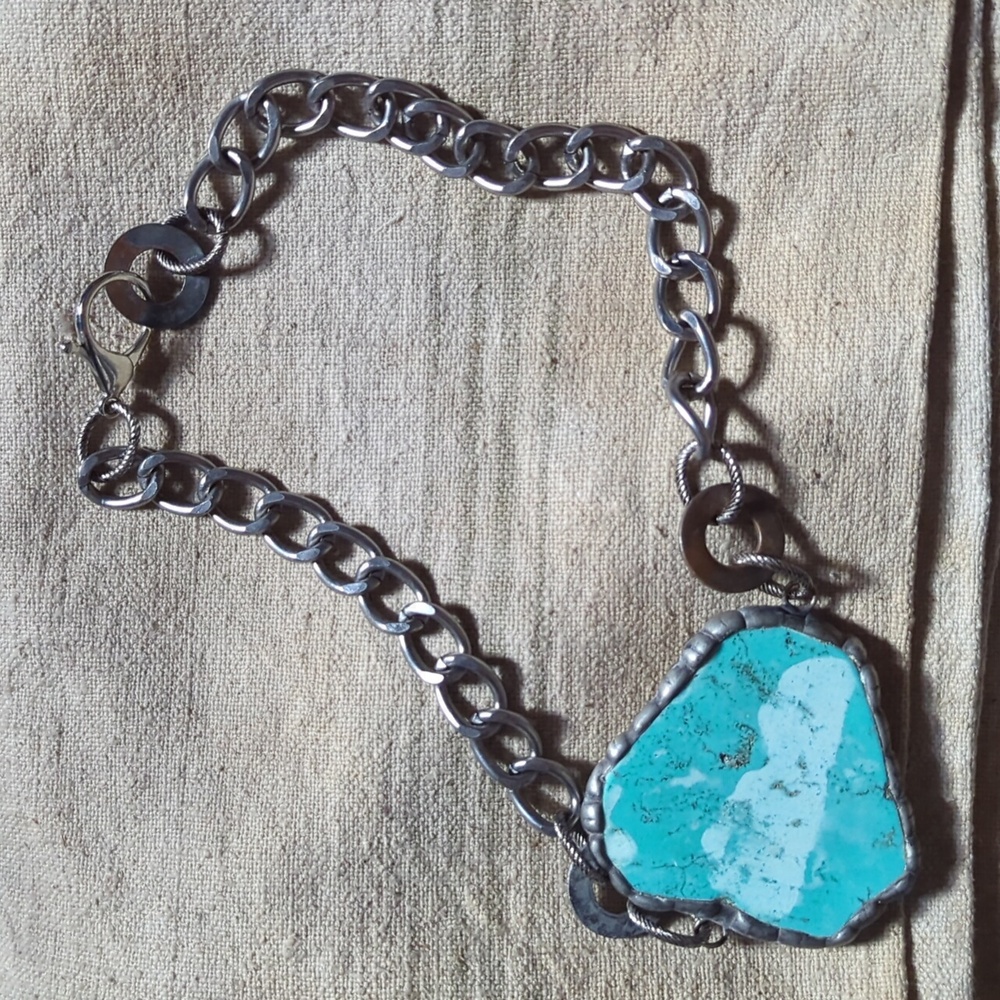Art by Amy Turquoise Necklace